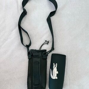 Lacoste Green Mesh Bottle Water Holder Only